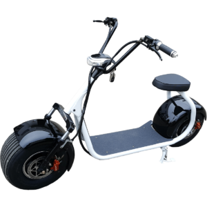 Scooter électrique citycoco cadre blanc