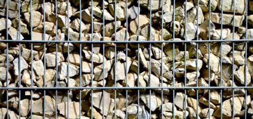 mur complet en gabion